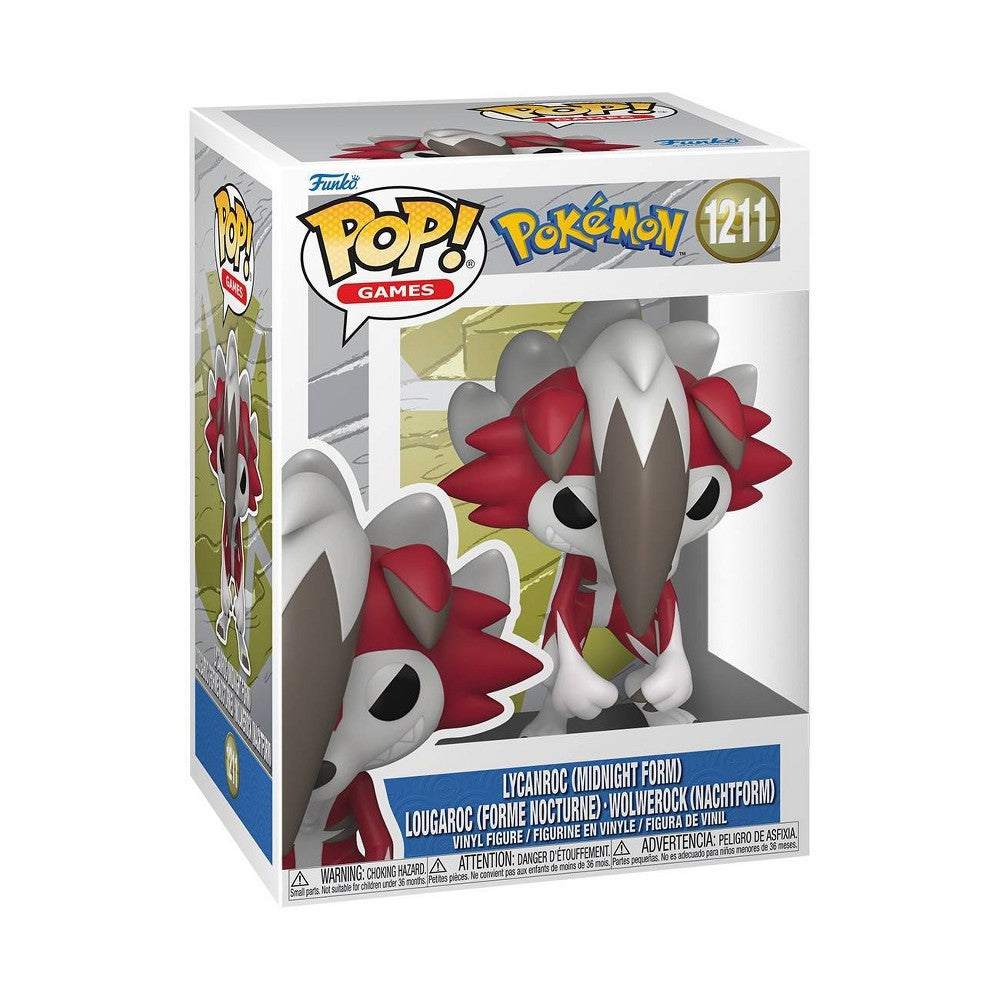 Pokemon Lycanroc (Midnight form) - #1211 - Funko POP!