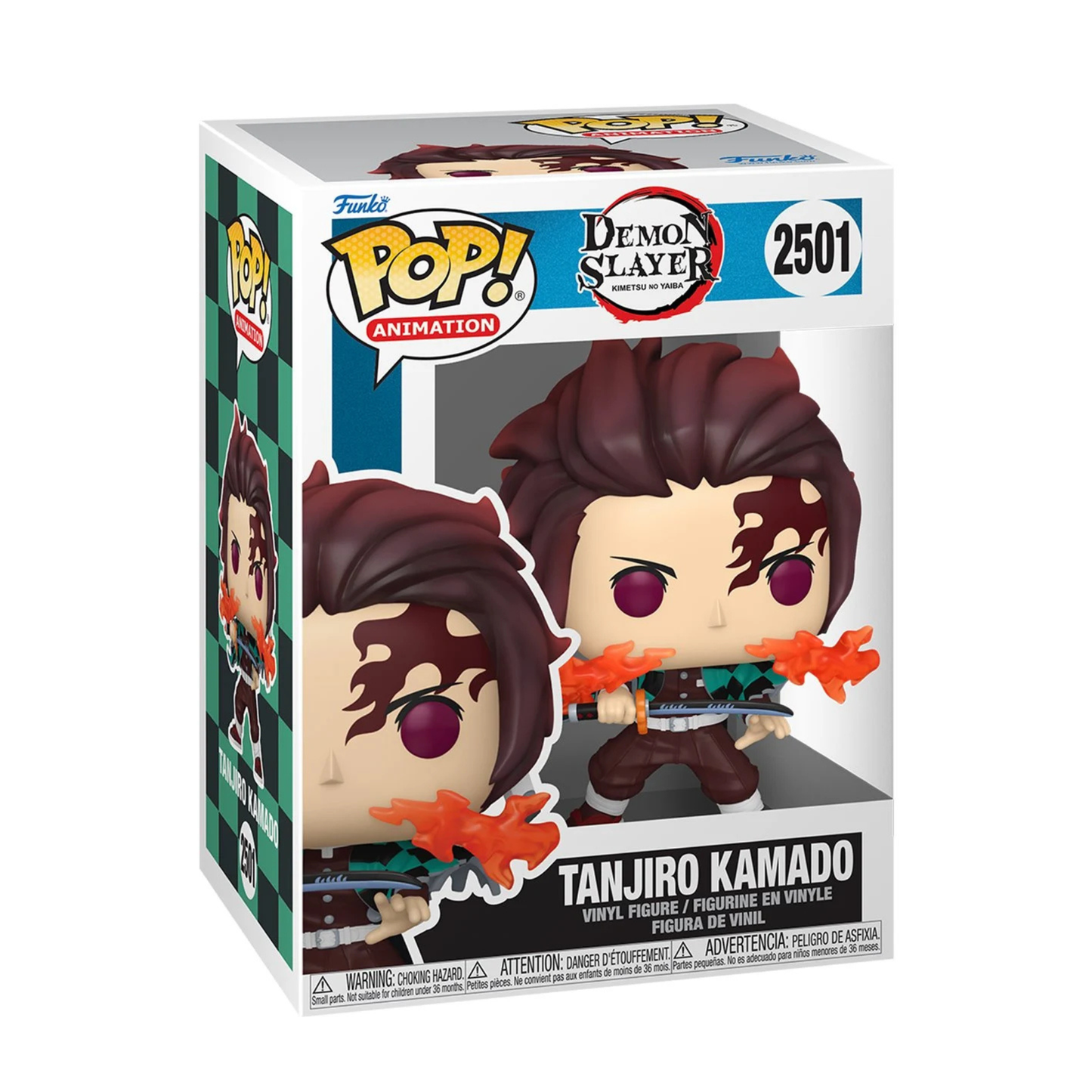Demon Slayer Tanjiro Kamado - #2501 - Funko POP! Animation 4.4-In Figure
