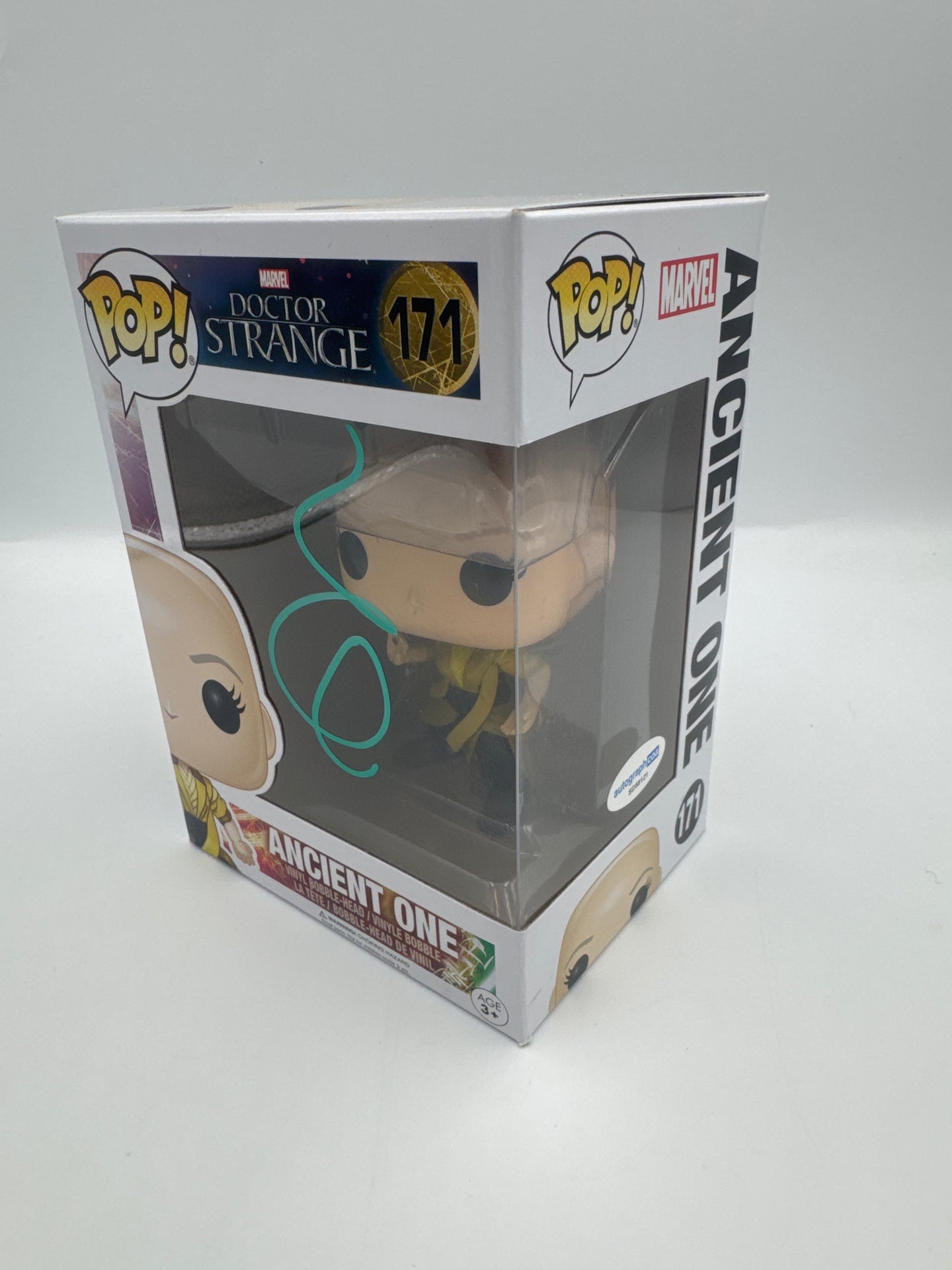 Ancient One - #171 - Funko Pop!  - Marvel - Doctor Strange - Signed By Tilda Swinton   - Certified By Autographcoa