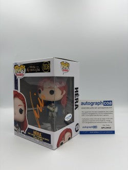 Hera - #1836 - LOTR The War Of The Rohirrim - Funko Pop -  Signed By Gaia Wise - Certified Autographcoa