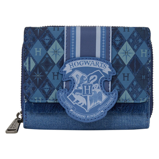 Warner Brothers - Harry Potter Denim Tri-fold Wallet – Loungefly