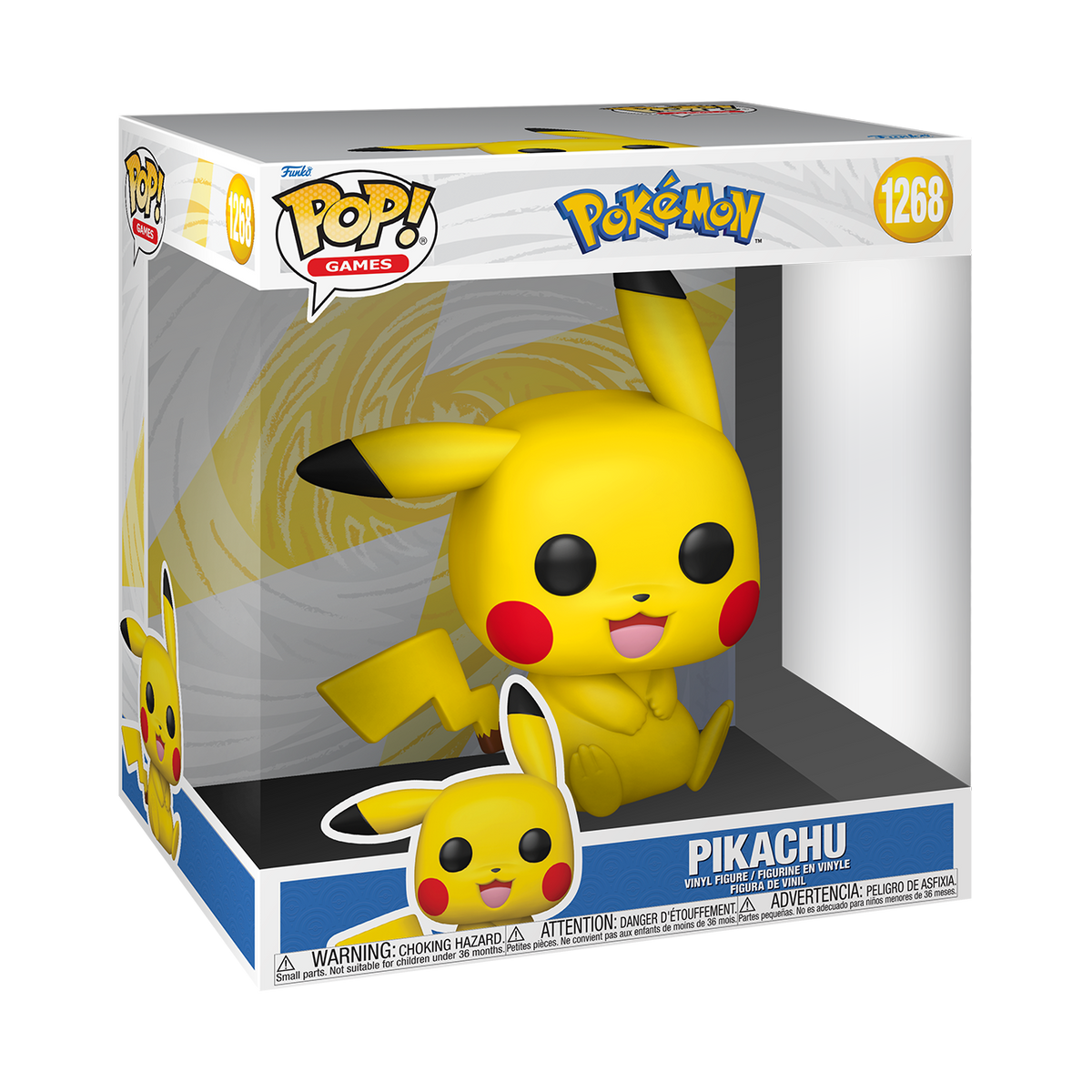 Funko POP! Games: Pokémon Pikachu Vinyl Figure #1268