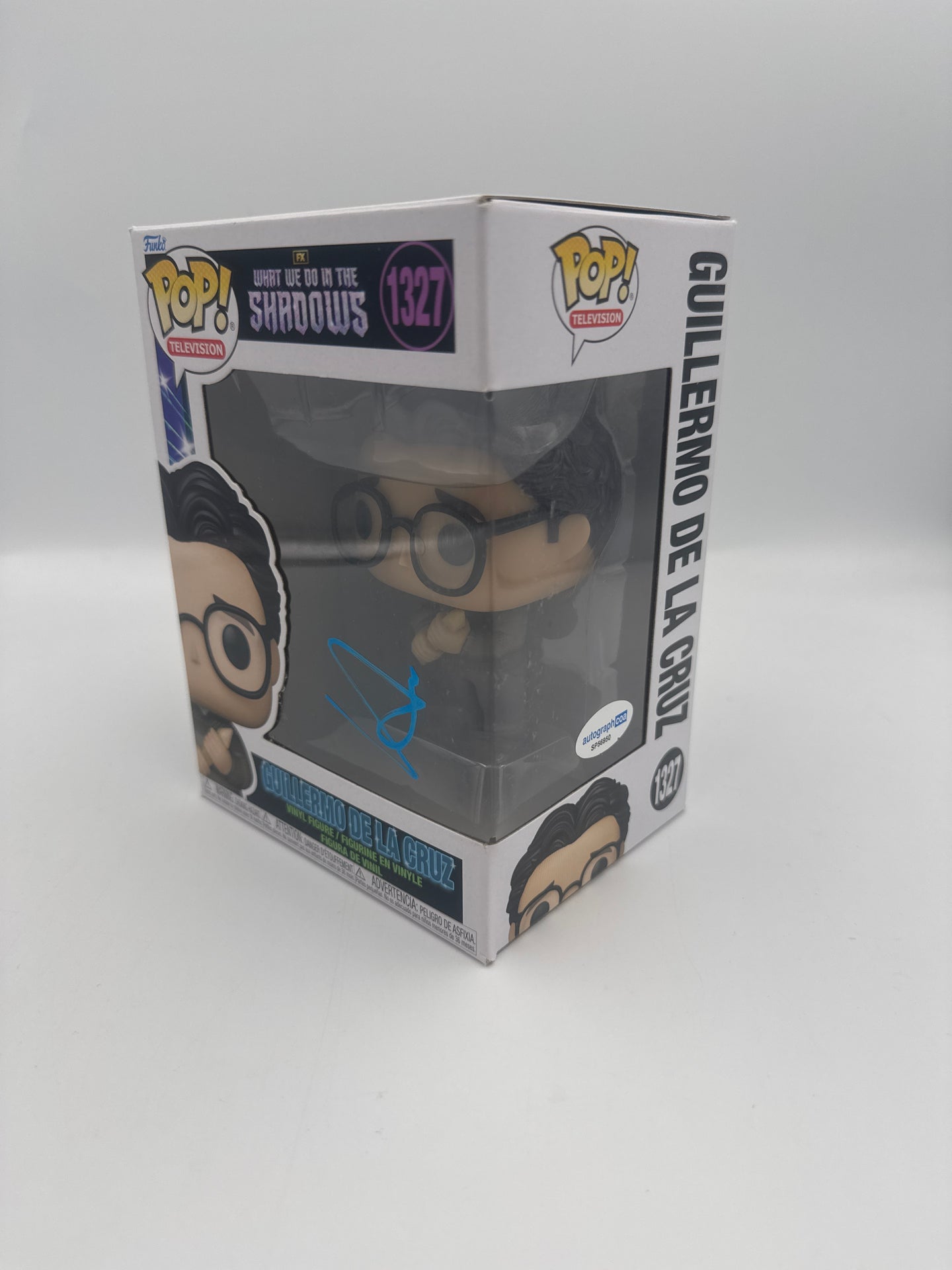 Guillermo De La Gruz- #1327 - Funko Pop! - What We Do In The Shadows - Signed By Harvey Guillen   - Certified Pop