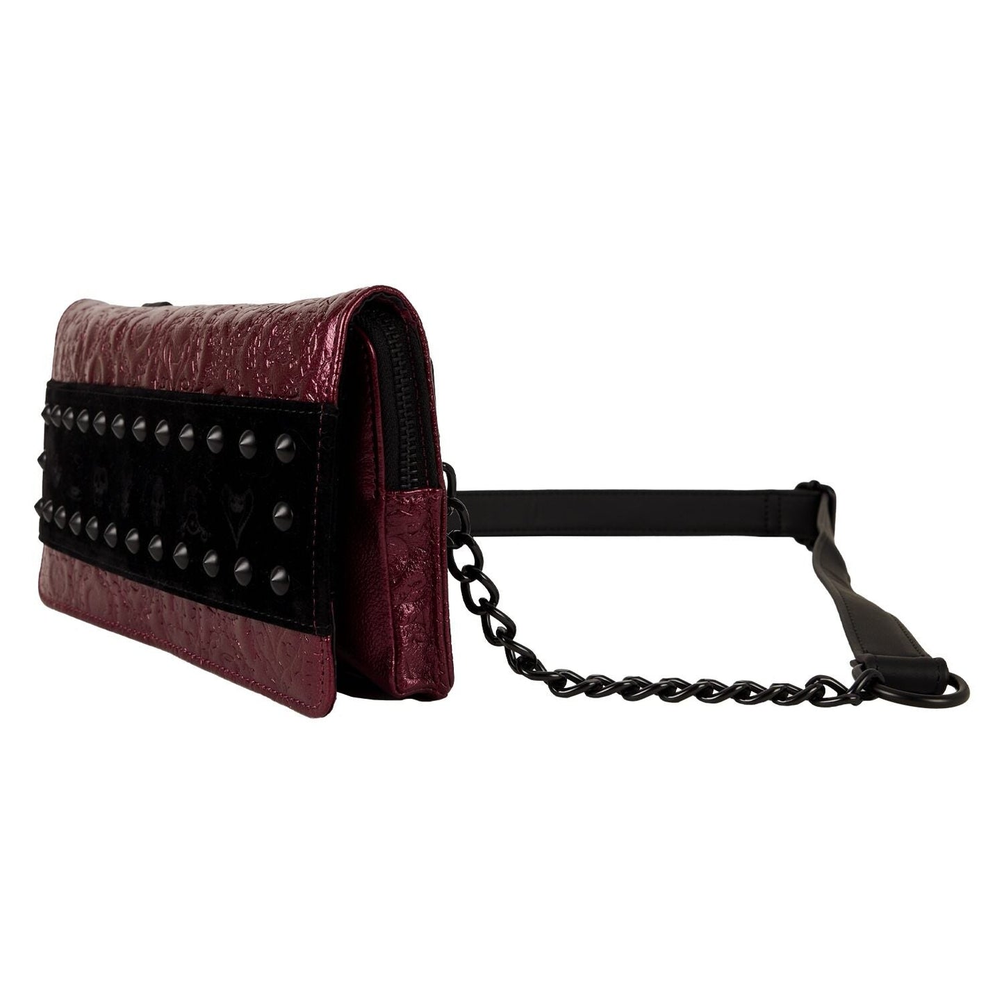 Disney Villains Quiet Fandom Clutch Crossbody Bag - Loungefly