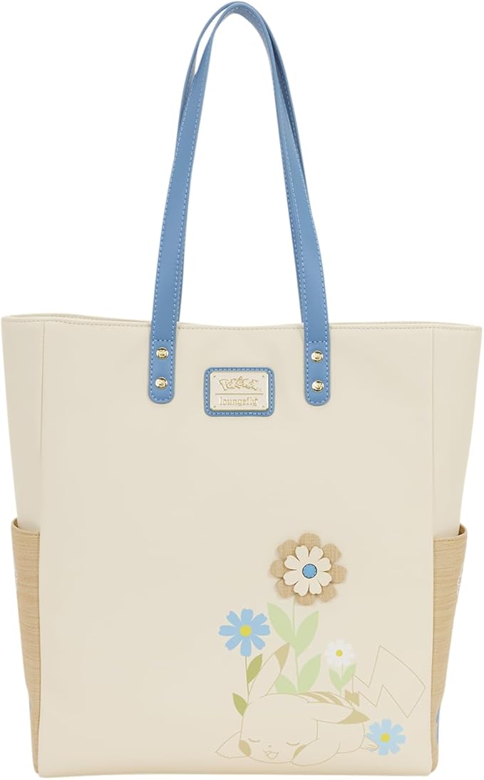 Pokémon Floral Tote Crossbody with Coin Bag - Loungefly