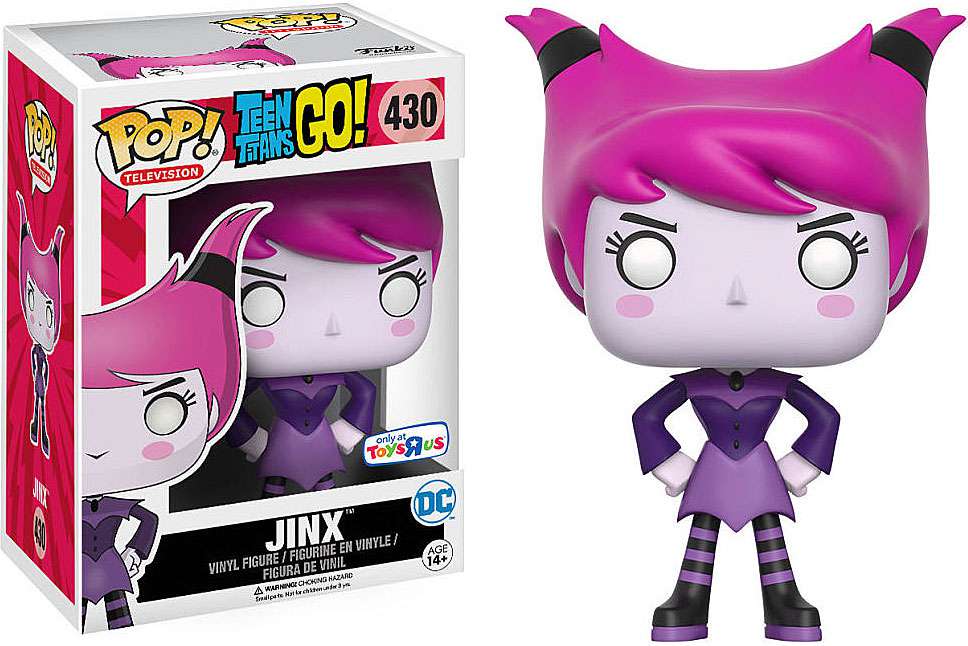 Pop! Vinyl Television Teen Titans Go!  Jinx- #430 - Funko POP! Toys R Us Exclusive