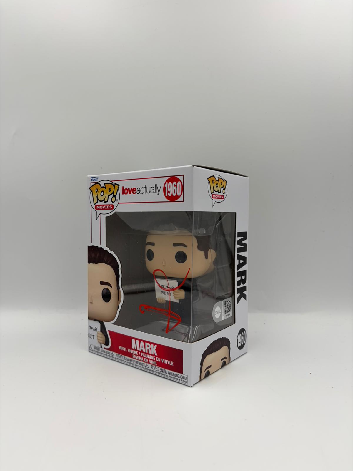 Mark - #1960 -  Love Actually - Signed By Andrew Lincoln - SWAU Certified Funko Pop!