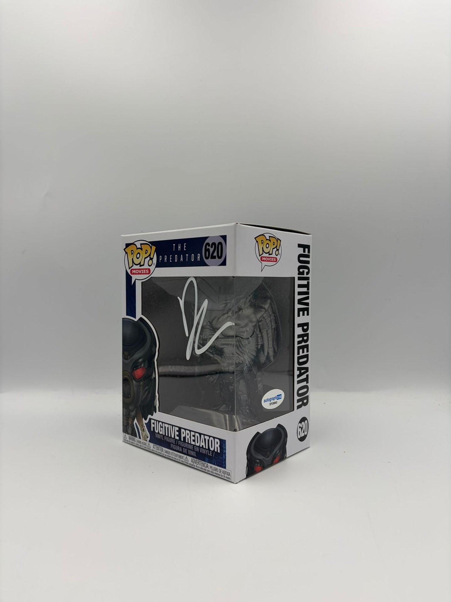 Fugitive Predator - #620 - The Predator - Signed By Dane Dilegro  - Autographcoa Certified Funko Pop!