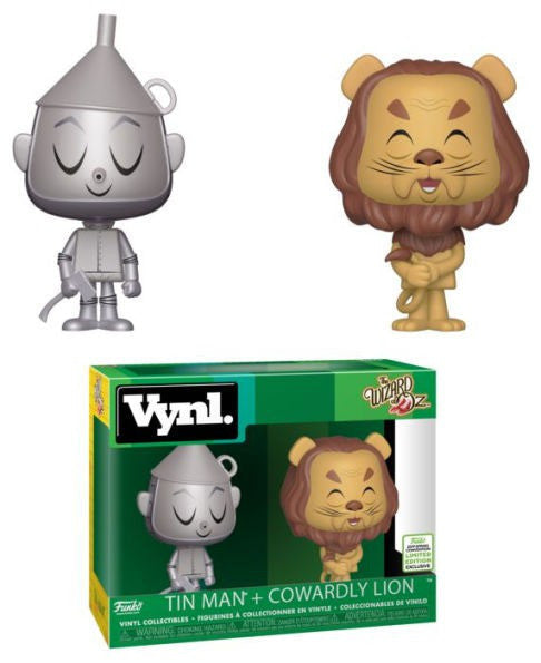 Wizard Of Oz Vynl Tin Man & Cowardly Lion - Convention Exclusive