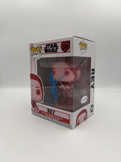 Rey - #588  -Funko POP! - Star Wars - Signed By JJ Abrams - Certified By Autographcoa