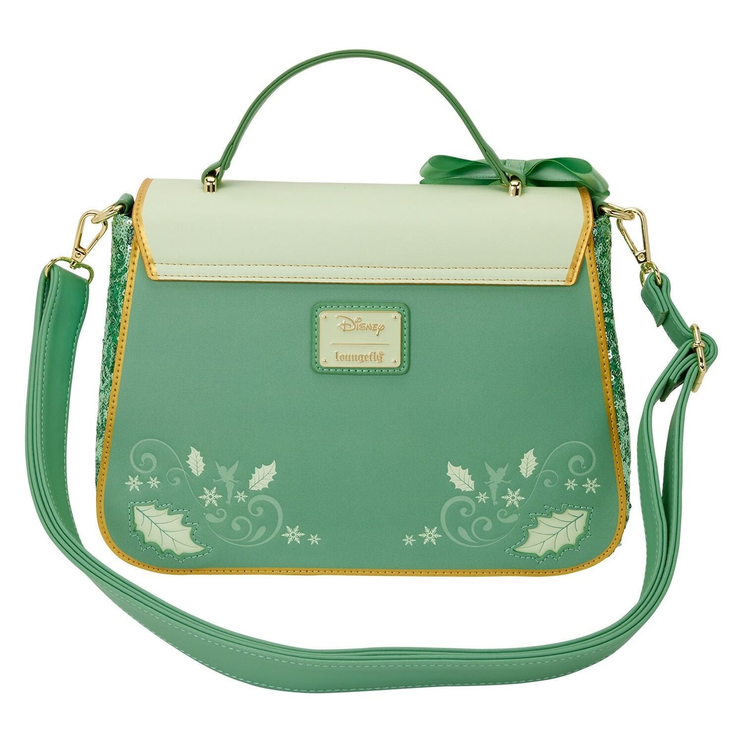 Tinker Bell Holiday Sequin Crossbody Bag with Charms – Loungefly