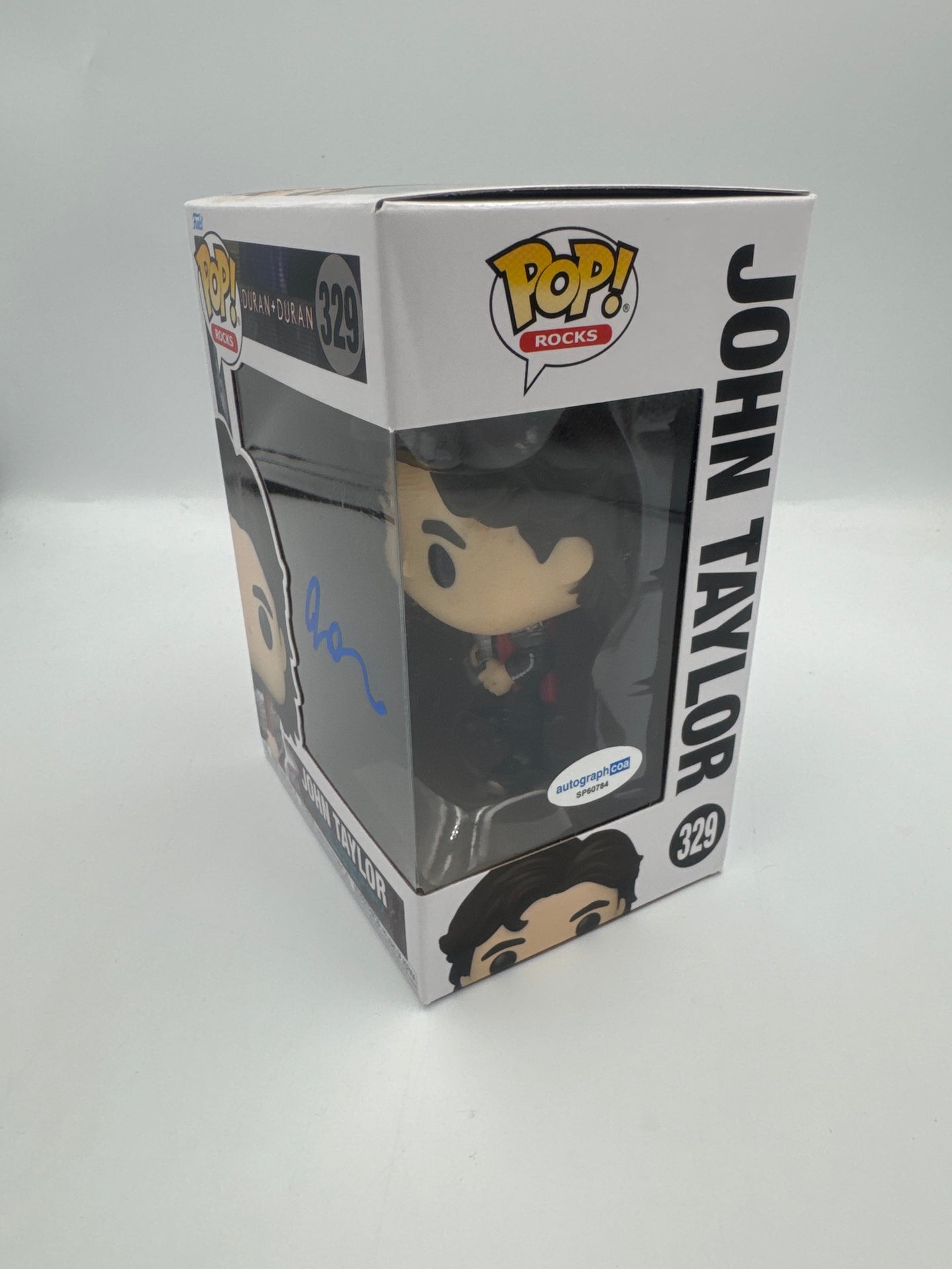 John Taylor - # 329 - Rocks  -Duran + Duran - Signed By John Taylor - Autographcoa Certified Funko Pop!