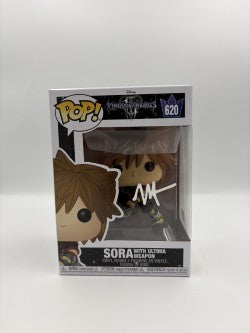 Sora with Ultima Weapon - #620 - Funko Pop! -  Disney - Kingdom Hearts -  Signed By Haley Joel Osment  - Certified by PSA