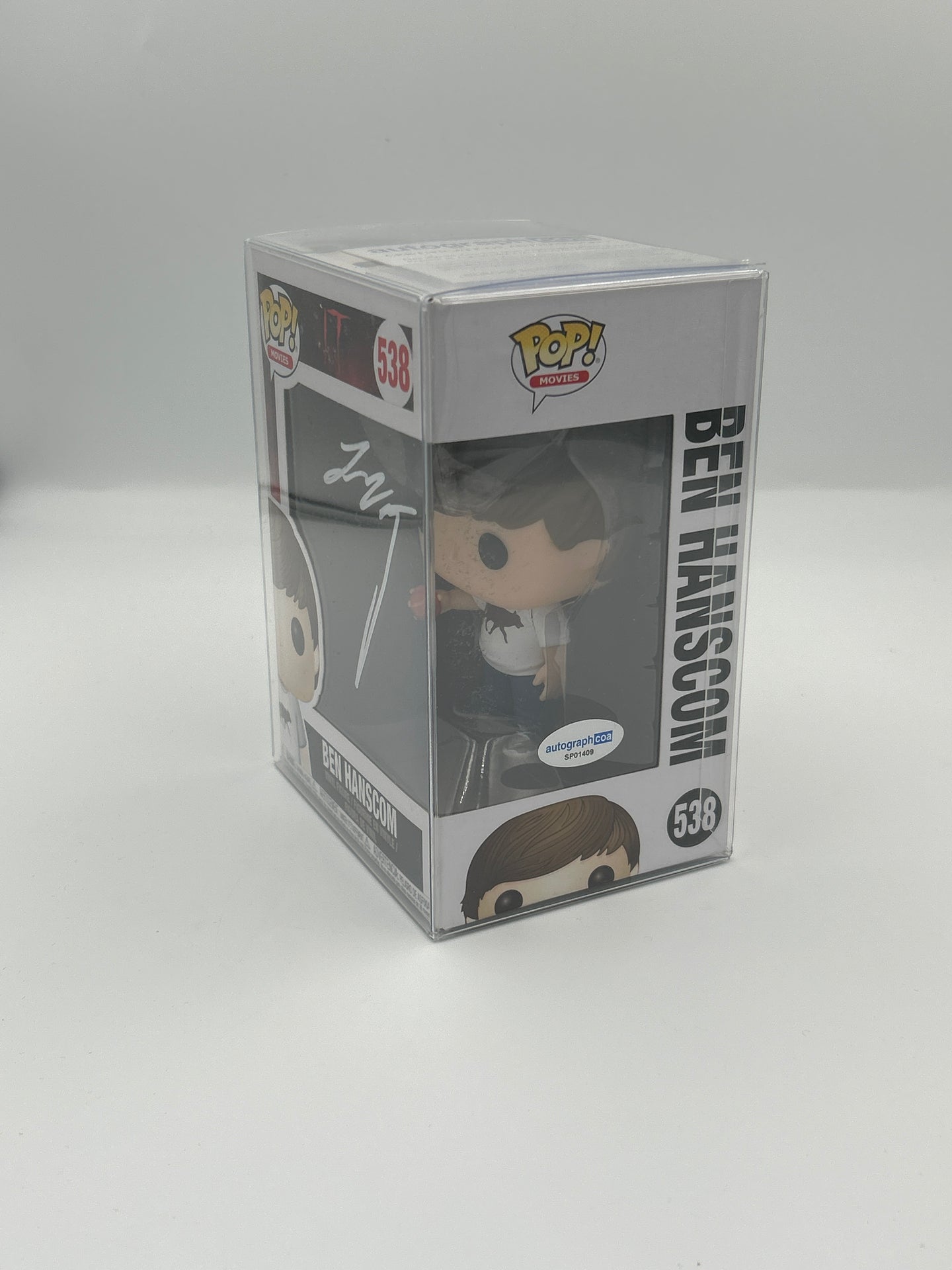 Ben Hanscom  - #538 - Funko Pop! -  IT - Horror - Signed By Jeremy Ray Taylor