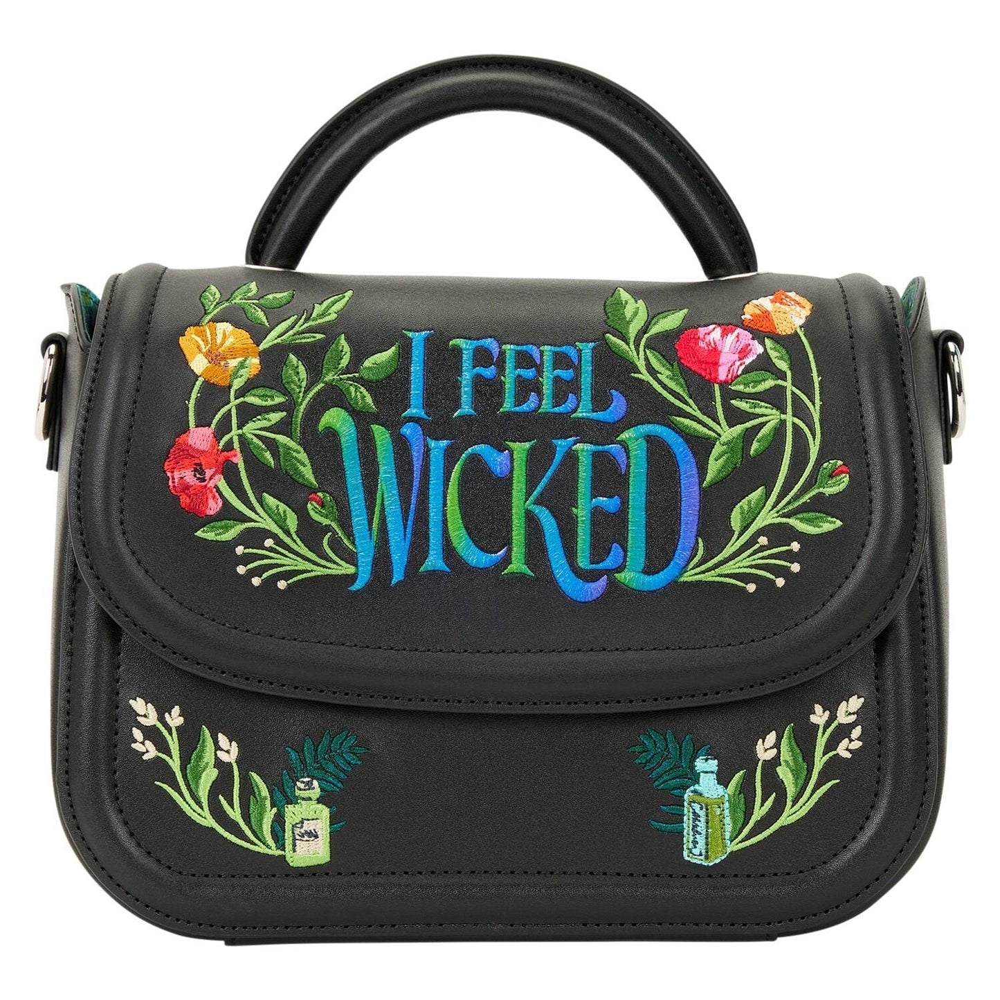 Universal - Wicked Part 2 Floral Crossbody  – Loungefly