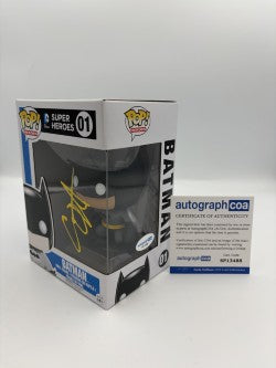 Batman  - #01 - Funko Pop! - Heroes - DC Super Heroes - Signed By Will Arnett - Certified By Autographcoa