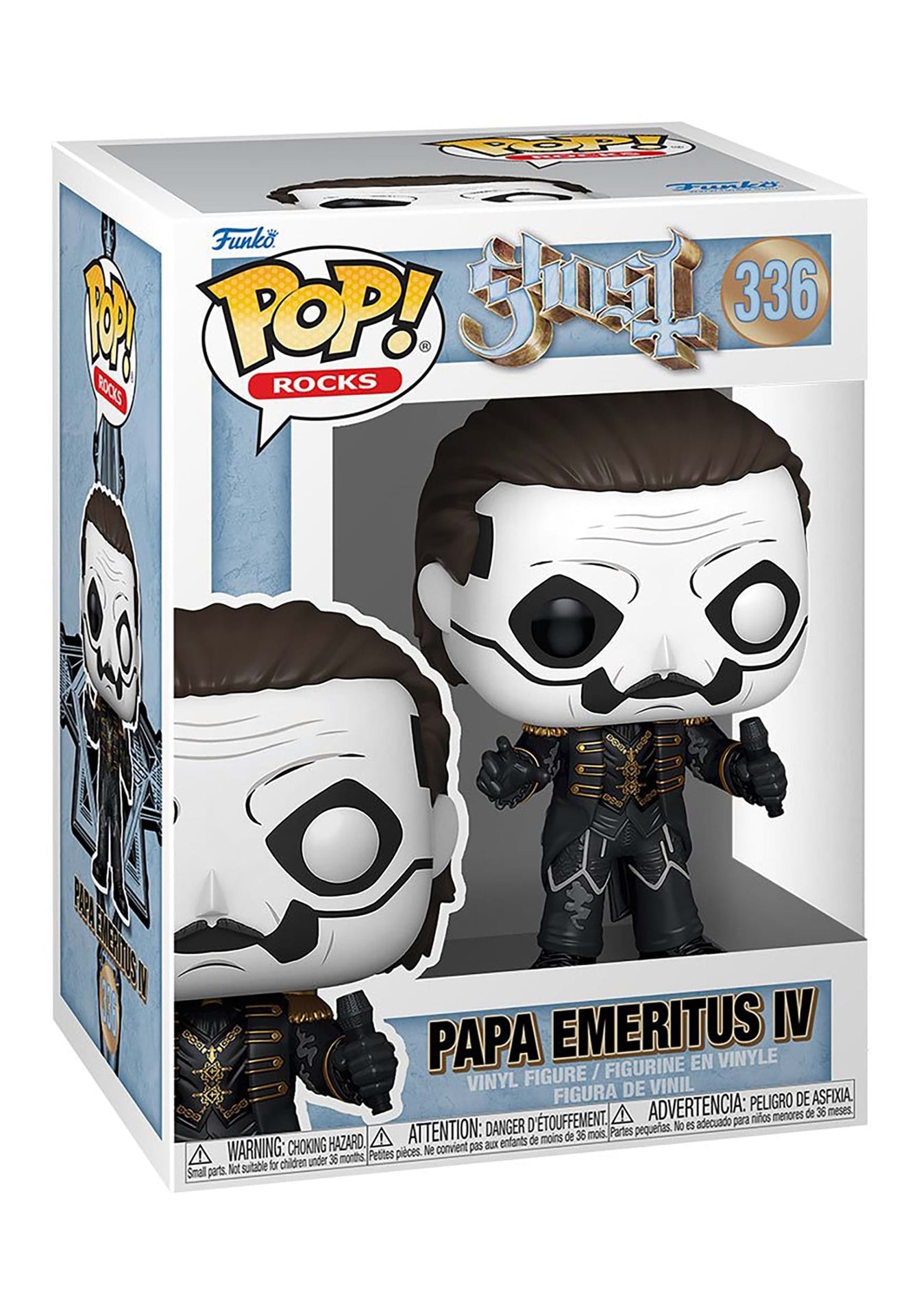 Funko Rocks: Ghost - Papa Emeritus IV - #336 - Funko Pop!