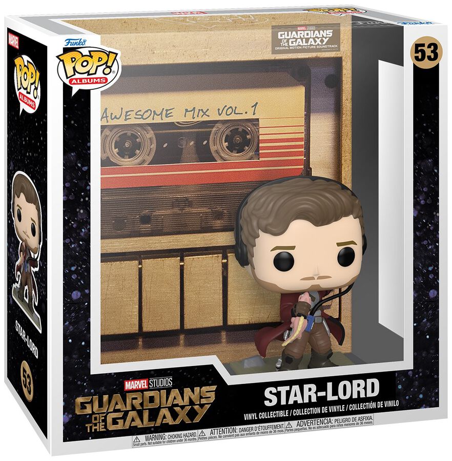 Guardians Of The Galaxy Albums Star Lord - #53- Funko Pop!