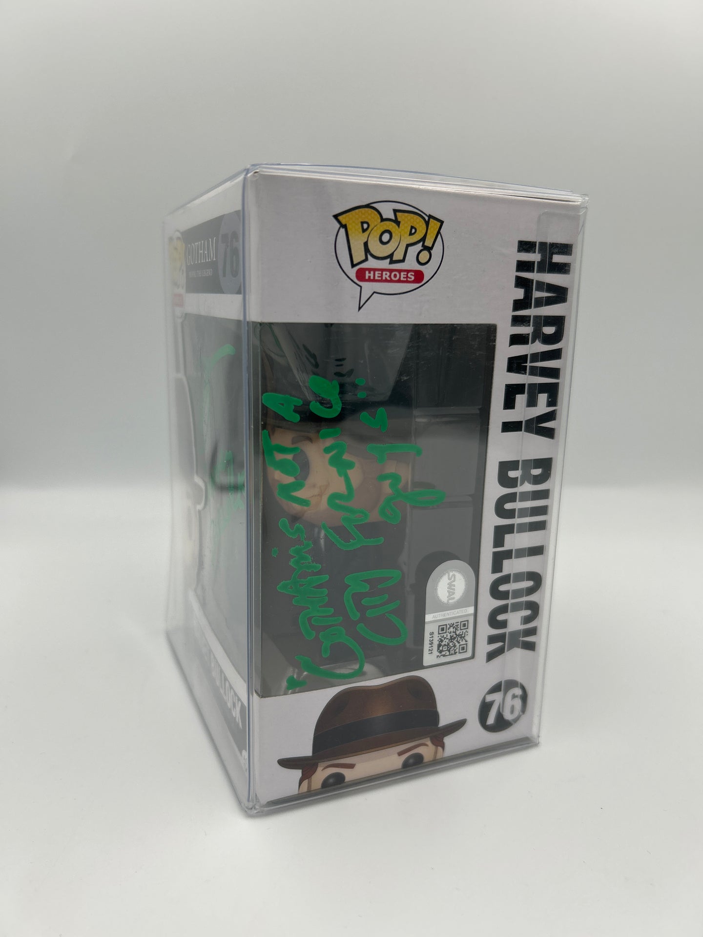 Harvey Bullock - #76 - Funko Pop! - Gotham Before The Ledged - Signed By Donald Logie - Certified Pop!