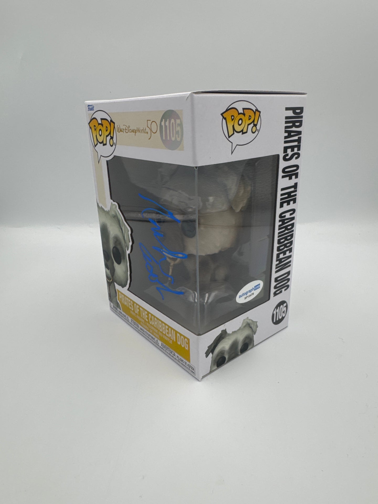 Pirates of the Caribbean Dog  - #1105 - Signed By Mackenzie Crook -  Funko Pop! - Disney - Pirates of the Caribbean