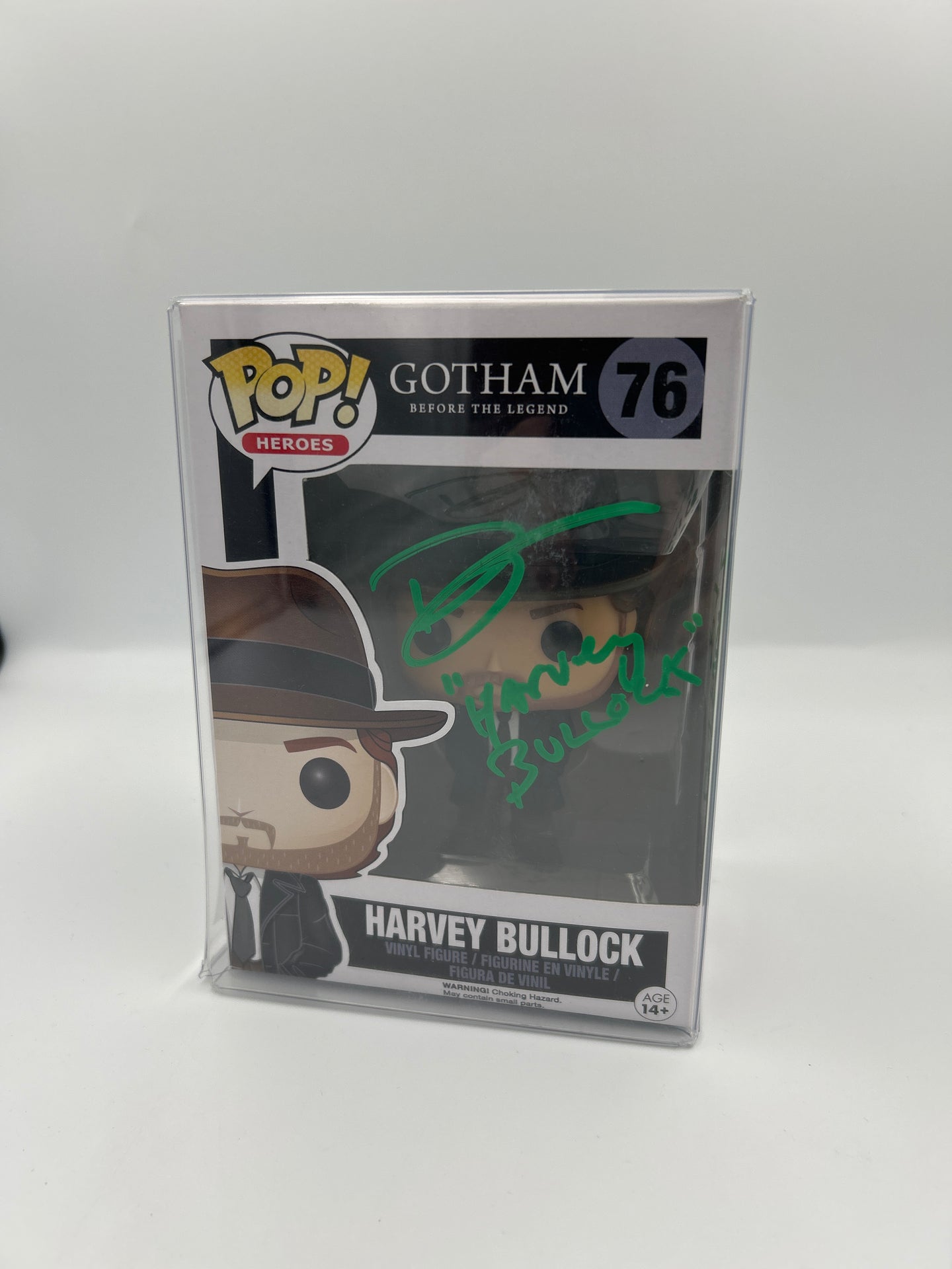 Harvey Bullock - #76 - Funko Pop! - Gotham Before The Ledged - Signed By Donald Logie - Certified Pop!