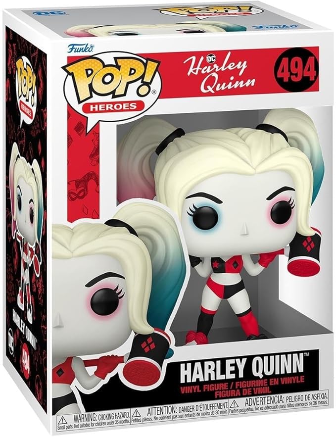 Harley Quinn - #494  -Funko POP! - Heroes - Harley Quinn