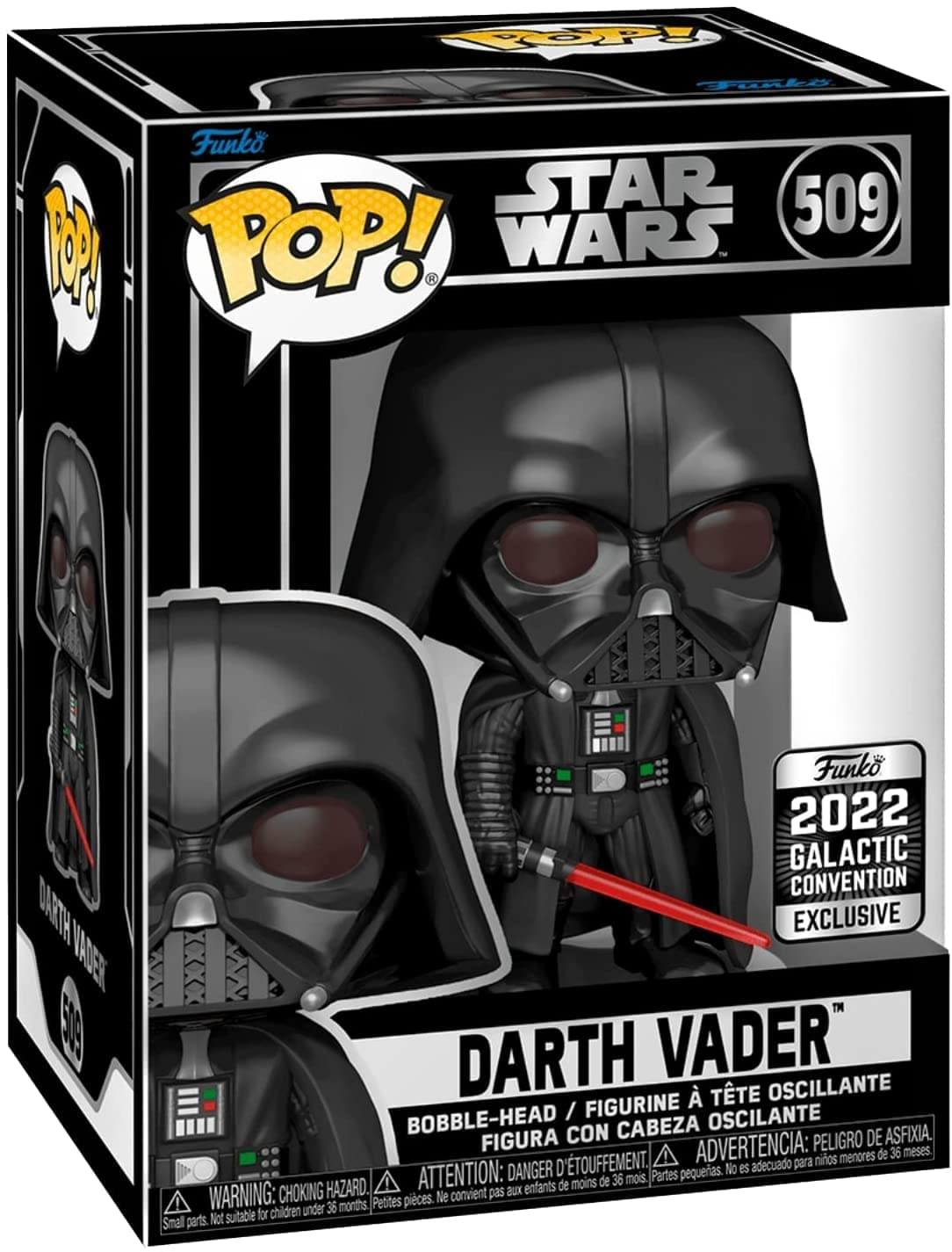 Star Wars Darth Vader - #509 - Funko Pop! 2022 Star Wars Celebration Exclusive