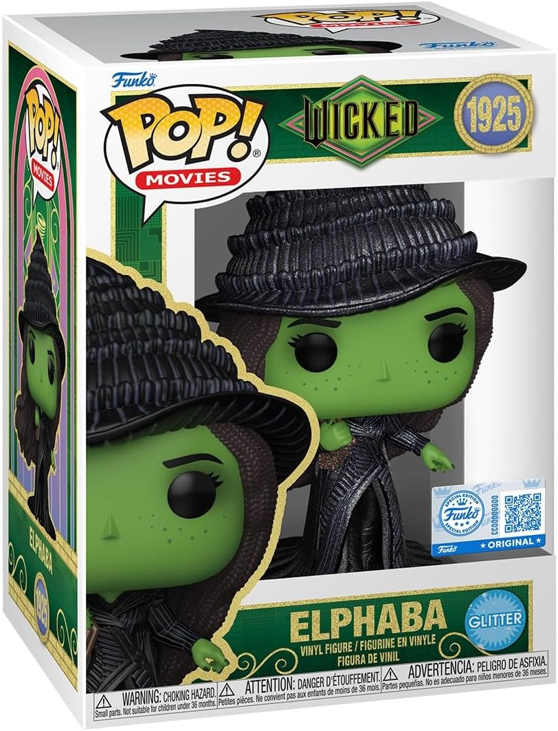 The Wizard Of Oz Elphaba - #1925 - Funko POP! Glitter Version
