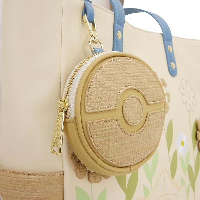 Pokémon Floral Tote Crossbody with Coin Bag - Loungefly