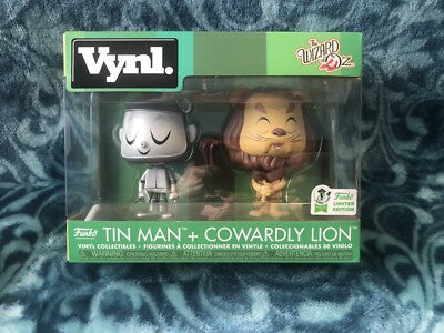Wizard Of Oz Vynl Tin Man & Cowardly Lion - Convention Exclusive