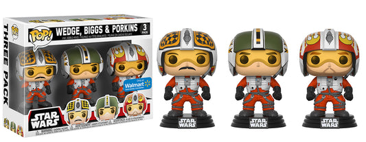 Wedge, Biggs & Porkins - 3 Pack - Walmart Exclusive - Star Wars