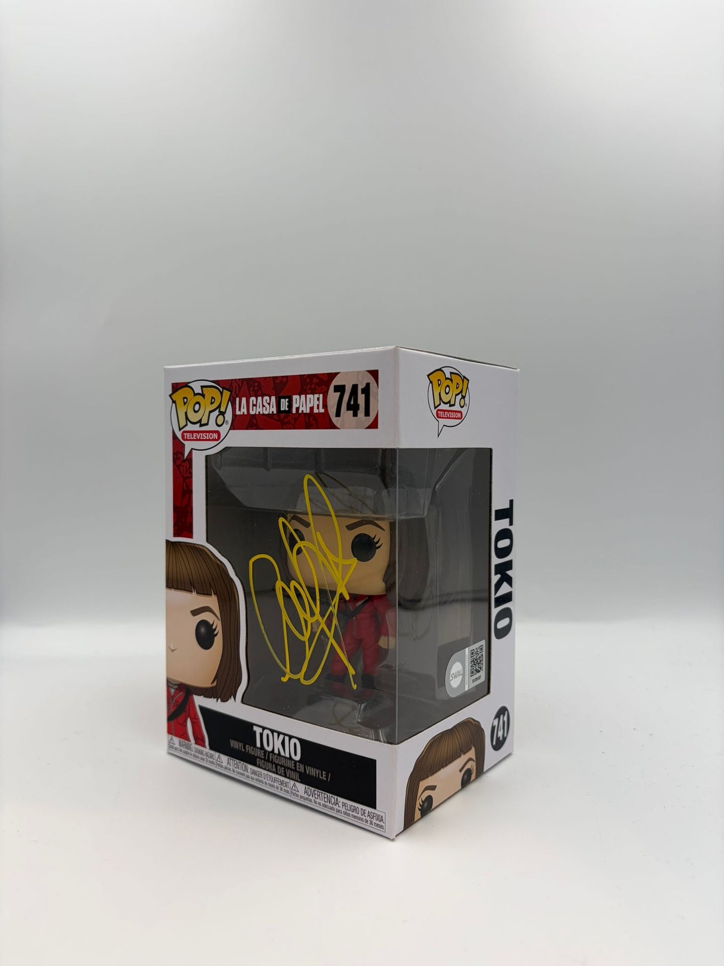 Tokio- #741 - Funko Pop! - Television - La Casa de Papel  - Signed By Ursula Corbero - Certified Pop