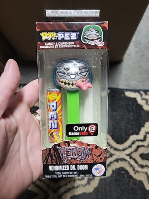 Marvel PEZ Venomized Dr. Doom Candy Dispenser - # - Funko POP!