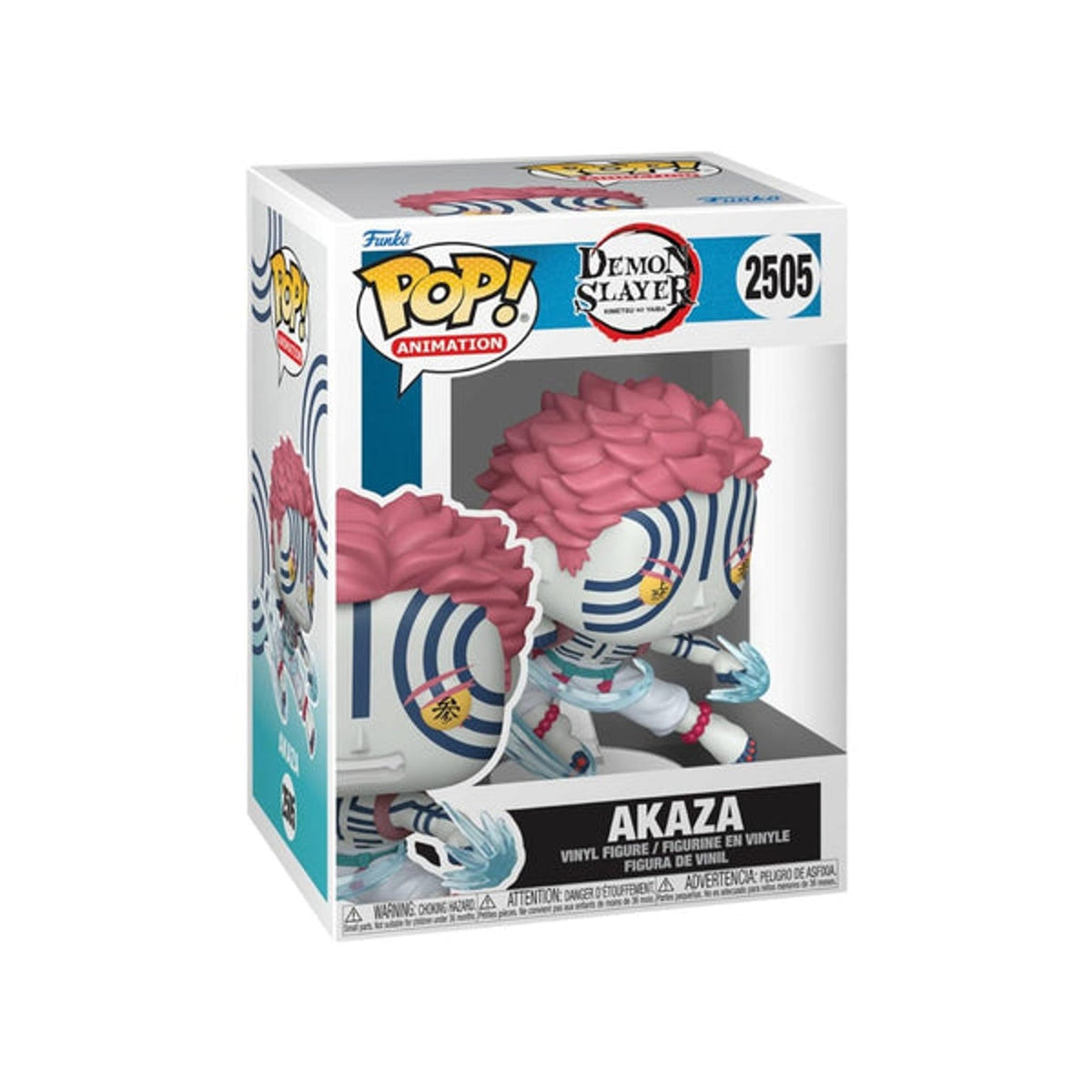 Demon Slayer Akaza - #2505 - Funko POP! Animation 4.2-In Figure