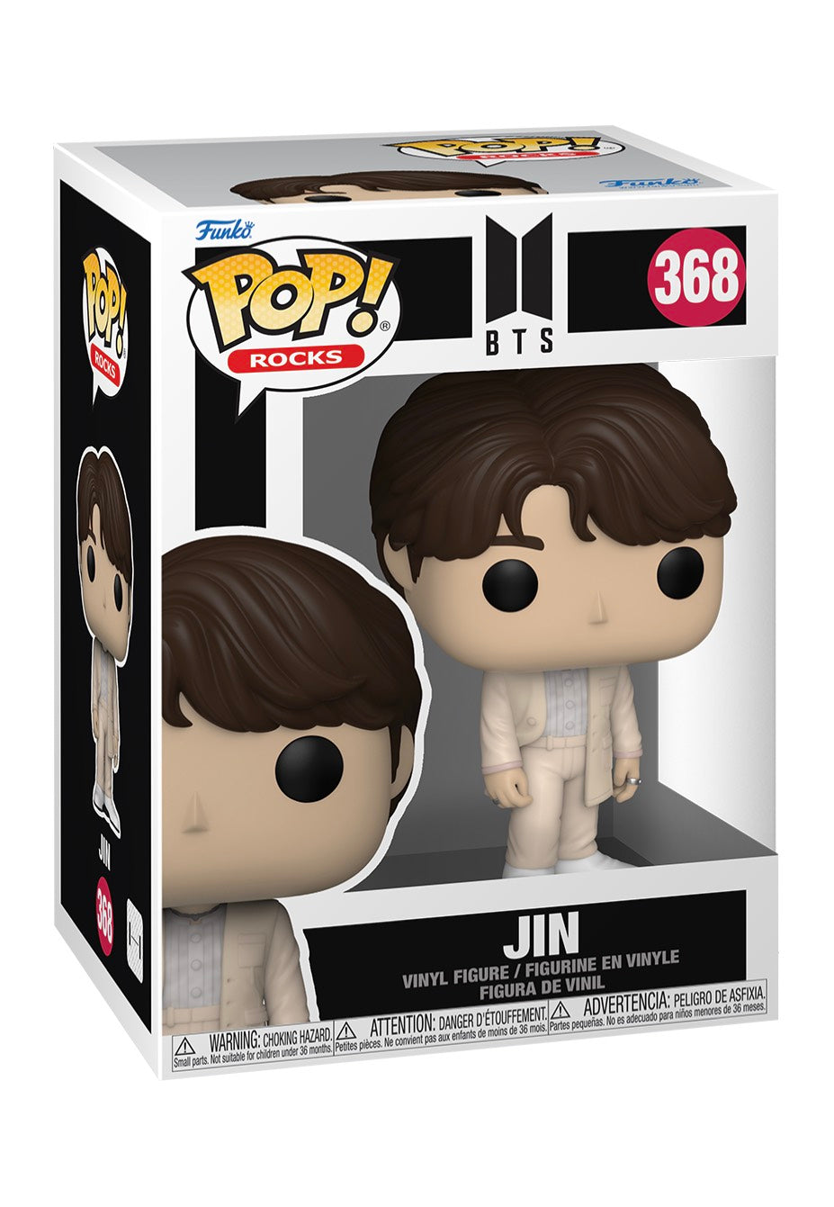 BTS Jin - #368 - Funko Pop! Rocks Collectable Figure - Standard Size