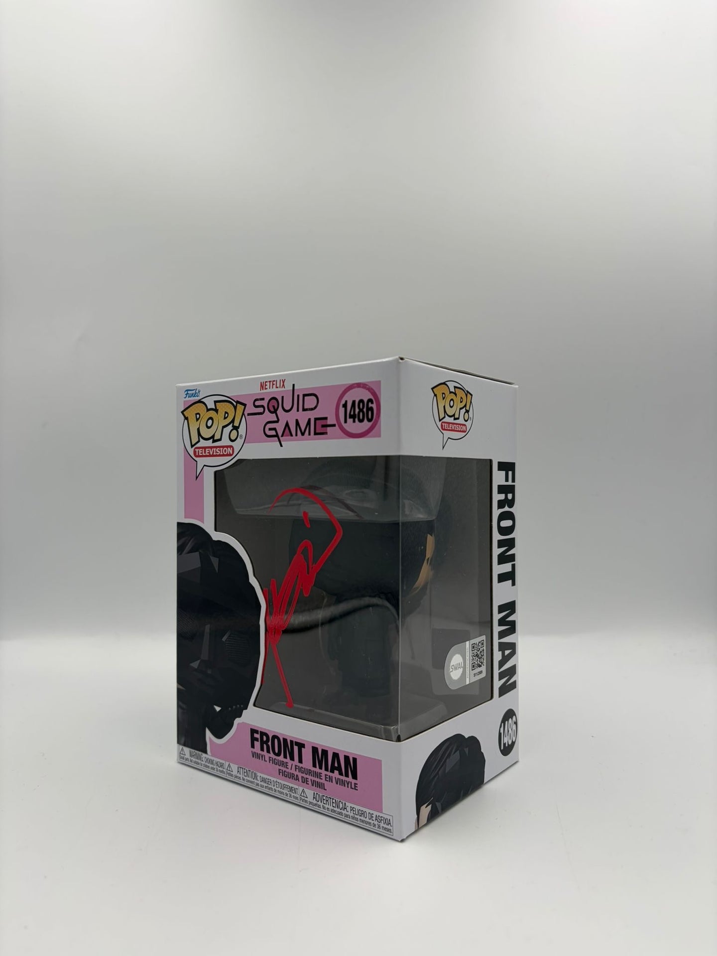 Front Man - #1486 -  Netflix Squid Game  - Signed By Lee Byung-Hun - SWAU Certified Funko Pop!