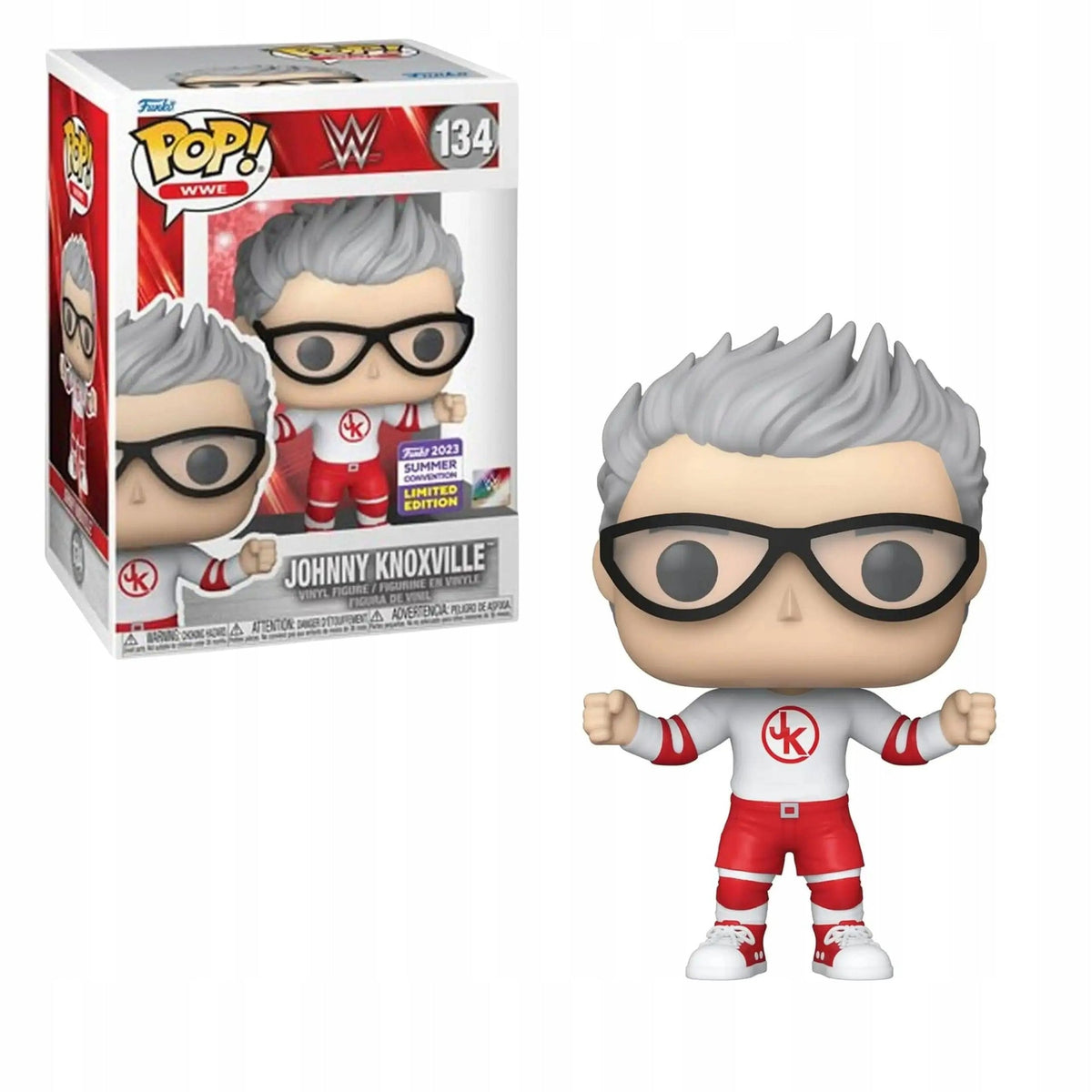 WWE Johnny Knoxville SDCC 2023 US Exclusive - #134 - Funko POP!