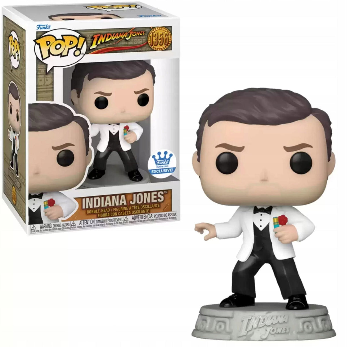 Indiana Jones In A Suit - #1356 - Funko POP! Funko Exclusive Figure