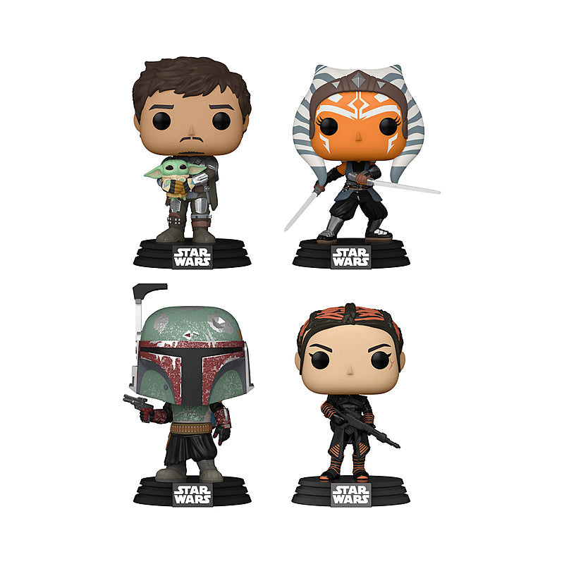 Funko POP! Star Wars - The Mandalorian 4-Pack - Funko Exclusive