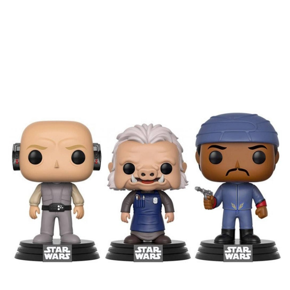 Lobot, Ugnaught & Bespin Guard - 3 Pack - Star Wars - Funko Pop - Walmart Exclusive