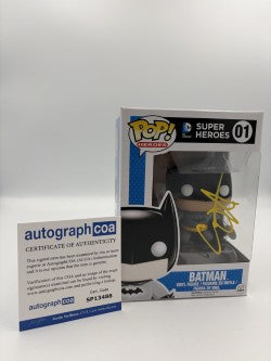 Batman  - #01 - Funko Pop! - Heroes - DC Super Heroes - Signed By Will Arnett - Certified By Autographcoa