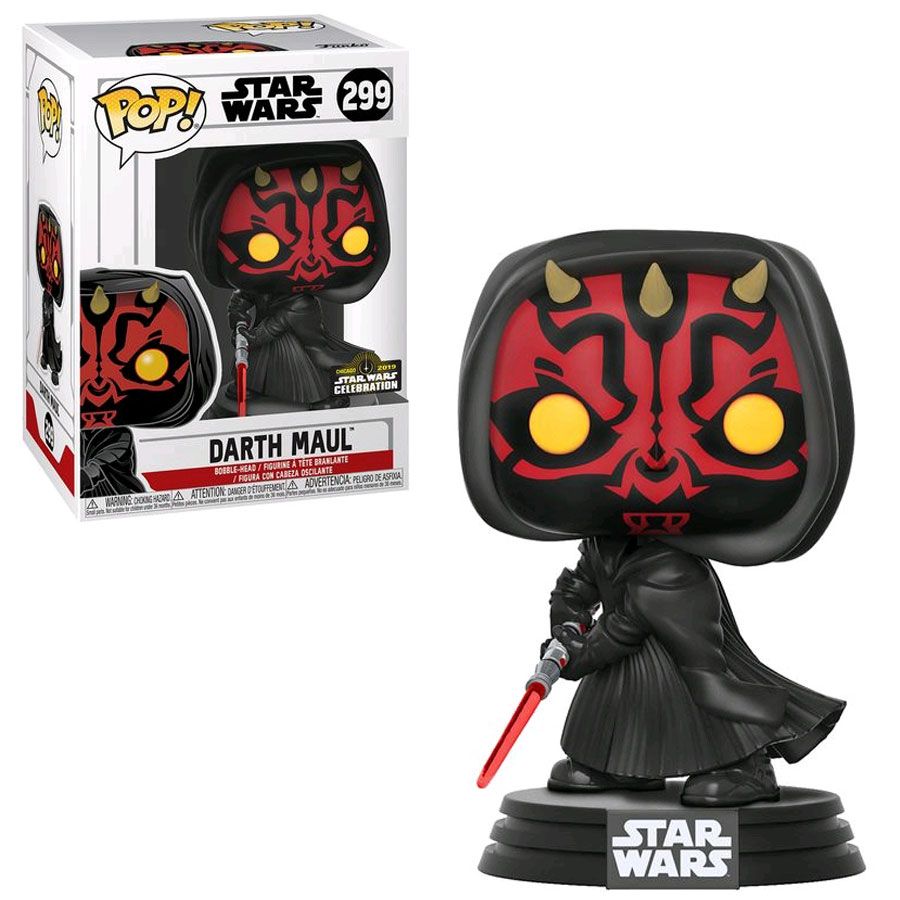 Funko Pop! Darth Maul 2019 Galactic Convention Exclusive Vinyl Figure #299