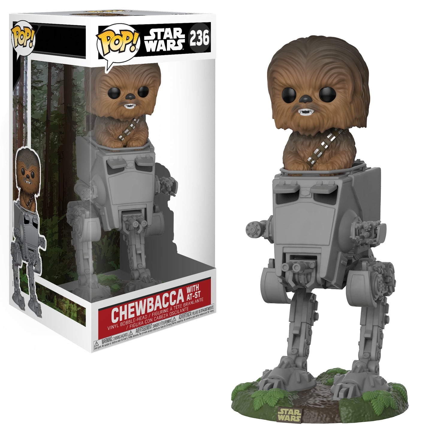 Funko Star Wars Chewbacca With AT-ST - #236 - Funko Pop!