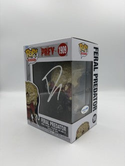 Deral Predator - #1909 - Funko Pop! - Prey - Movies - Signed By Dane Diliego  - Autographcoa Certificated