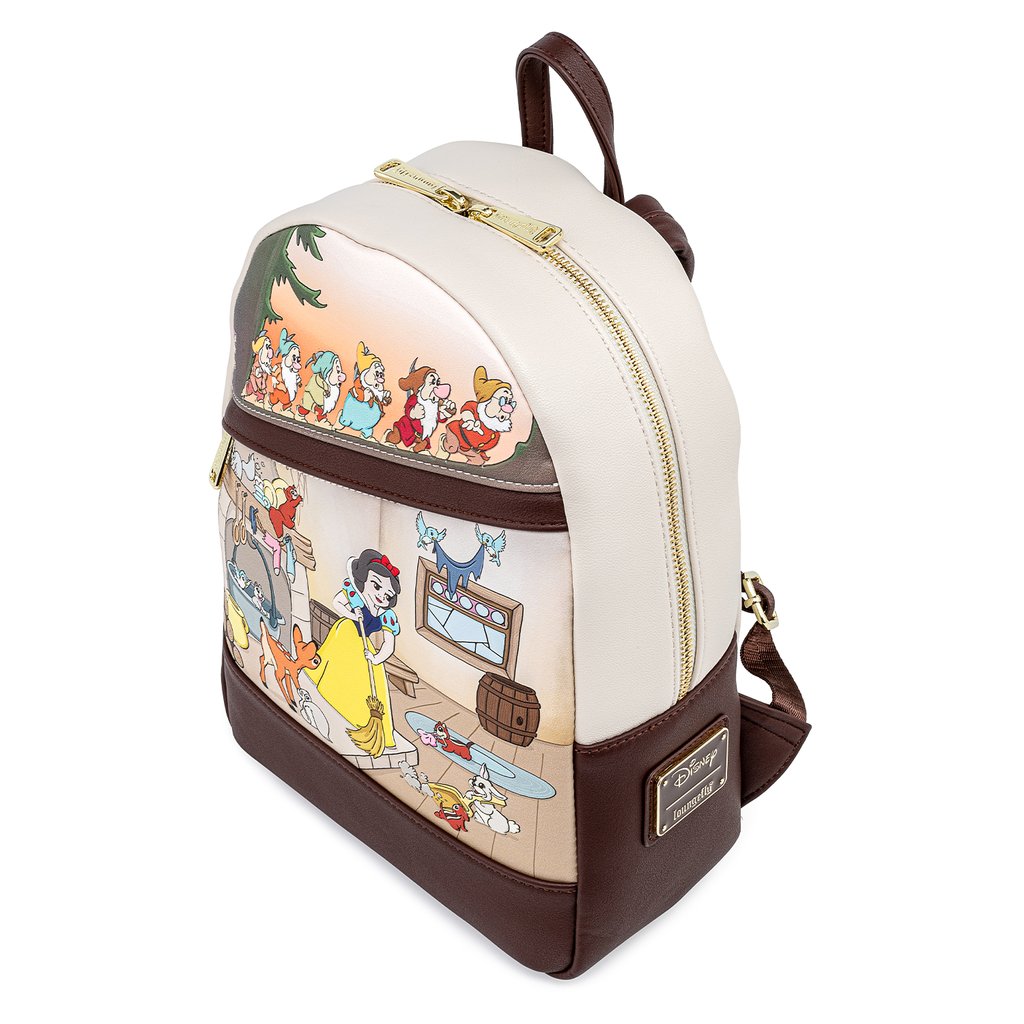Snow White and the Seven Dwarfs Multi Scene - Loungefly - Mini Backpack