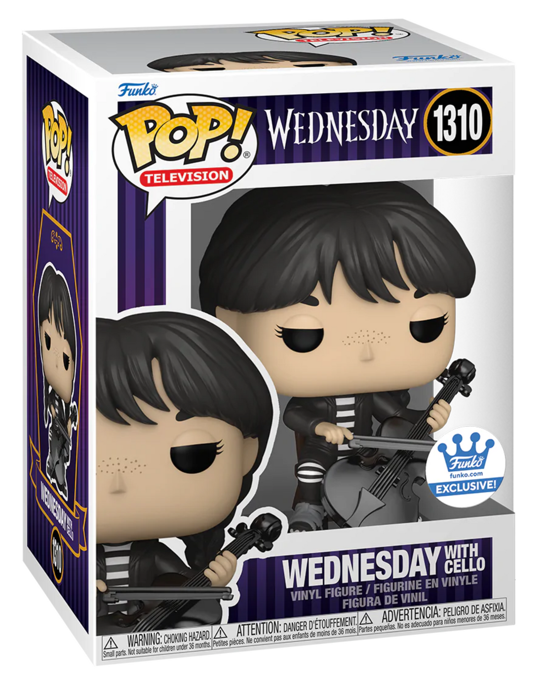 Wednesday Addams With Cello - #1310 - Funko POP! - Funko Exclusive
