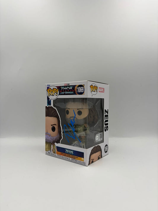 Zeus - #1069 -  Thor Love And Thunder  - Signed By Russel Crowe - SWAU Certified Funko Pop!