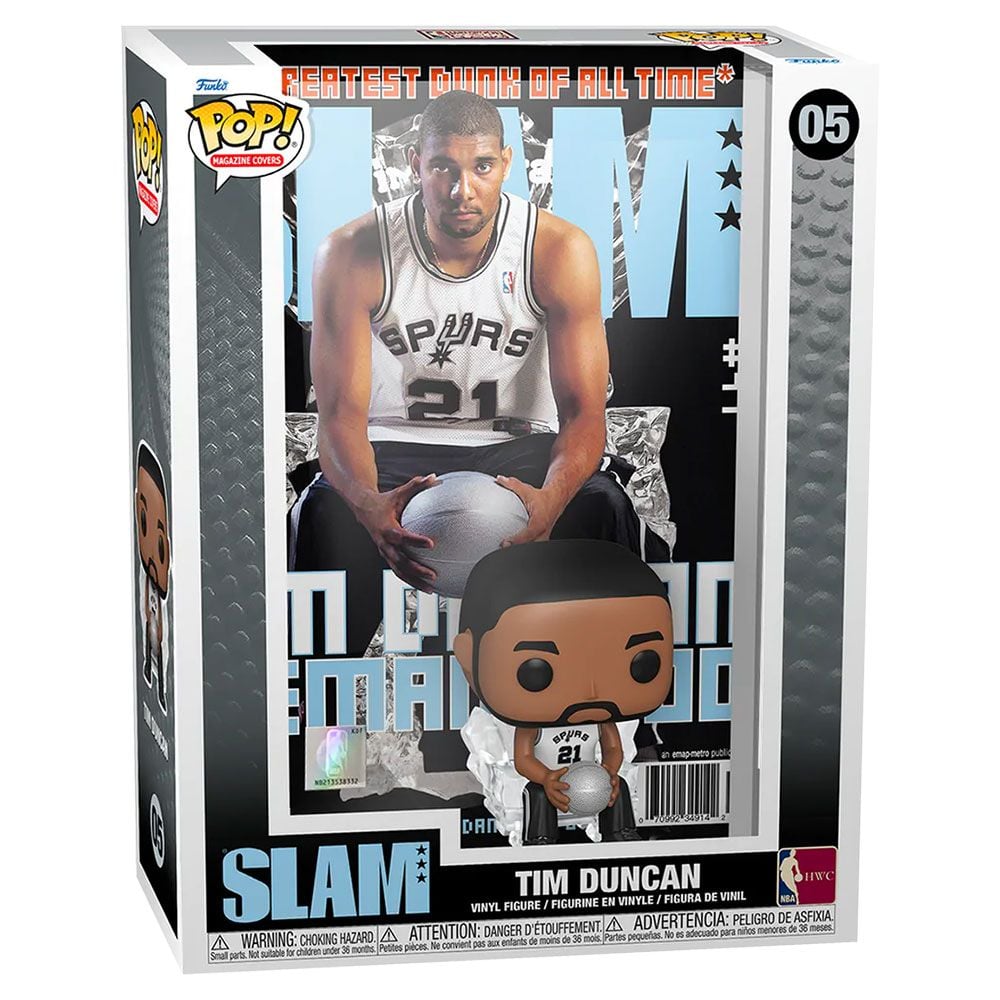 NBA Cover SLAM Tim Duncan - #05- Funko POP!