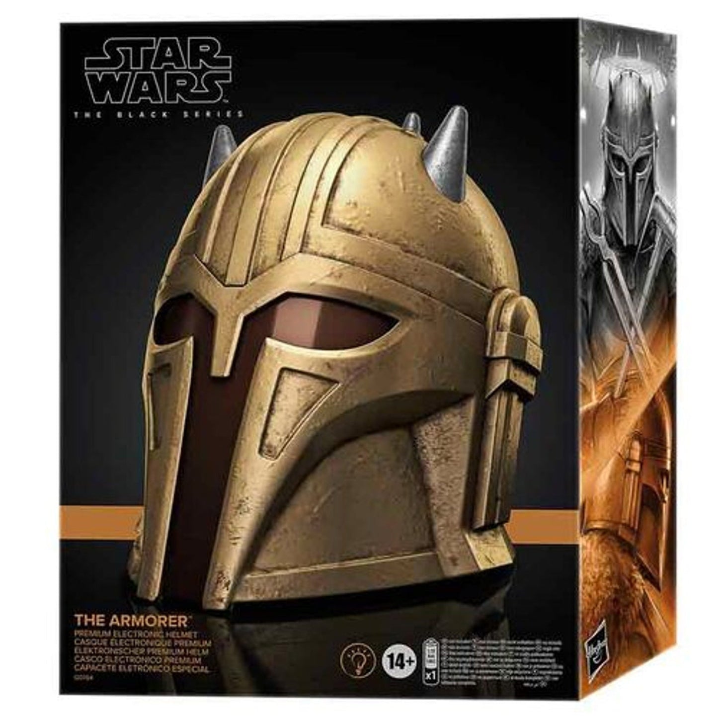Star Wars The Black Series The Armorer Premium Electronic Helmet -