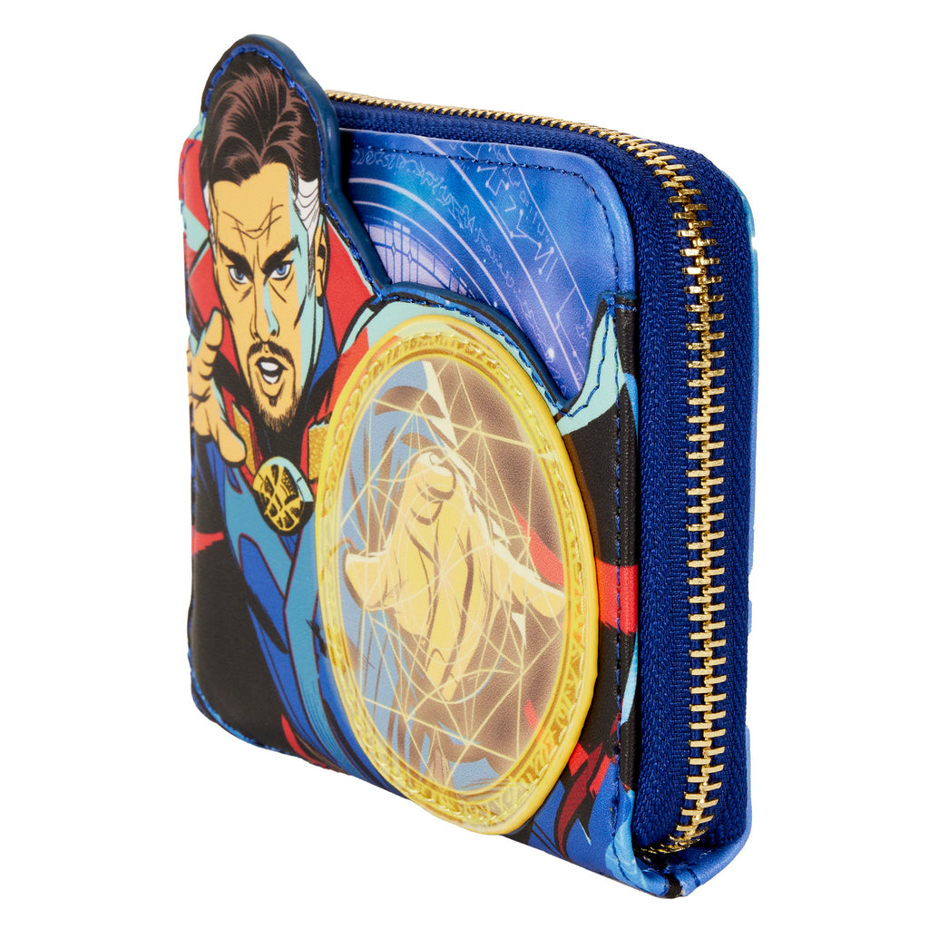 Marvel Doctor Strange Glow in the Dark Zip Around Wallet - Marvel - Loungefly